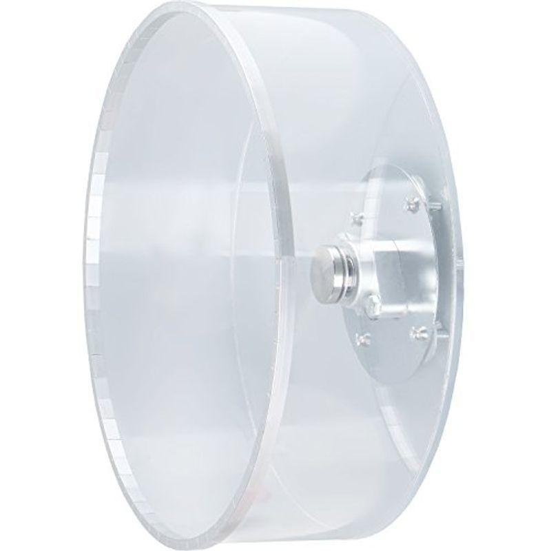 EnergyPower 直径35センチ 大型回し車 足が引っかからない安全で清潔な透明アクリル製 フェレット・モルモット・チンチラ・デグー・