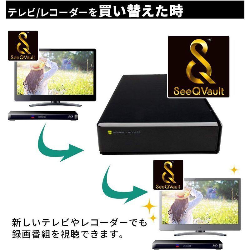 最適な材料 Logitec SeeQVault対応 外付けHDD ハードディスク 2TB