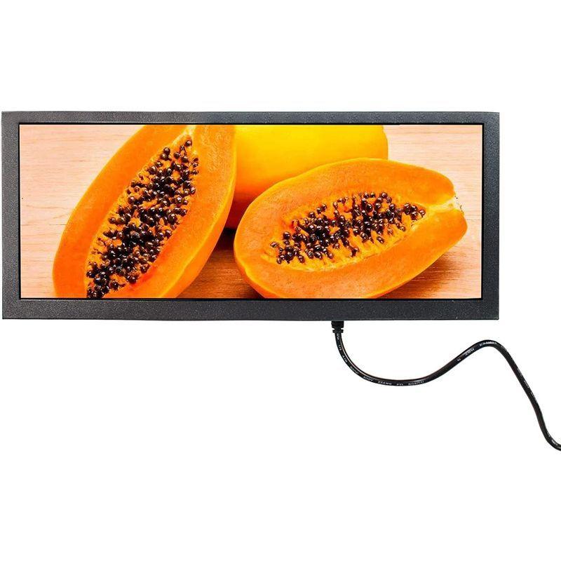 匿名配送 VSDISPLAY 12.3インチモニター 解像度 1920x720 600輝度 60hz IPS広視野角 HDMI USB VGA信号映像 【X2120995617】(11615円)