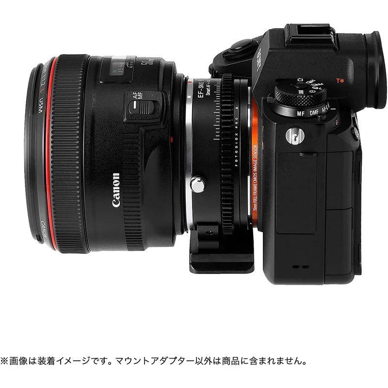 ☆新作入荷☆新品☆新作入荷☆新品国内正規品Fotodiox (フォトディオックス) 電子マウントアダプター EF-SNE-FSN-NDT II (キヤノンEFマウントレンズ コンバージョンレンズ Haoge マニュアルレンズマウントアダプター for ソニー Sony E レンズ to ニコン Nikon Z Z6 Z7 Z50 カメ