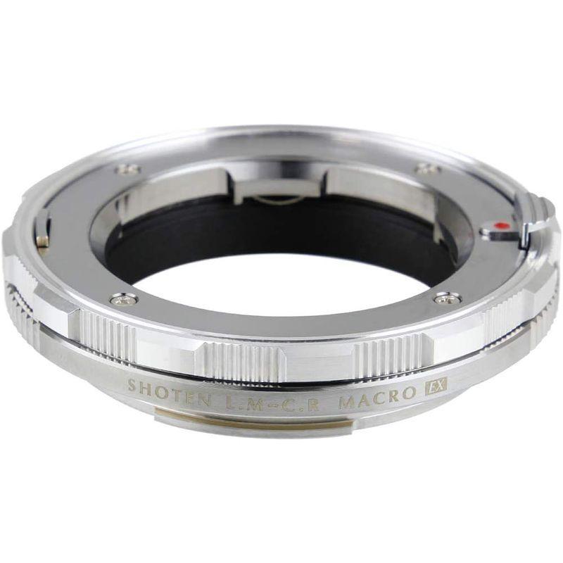 SHOTEN マウントアダプター LM-CR M (EX) (S) (ライカMマウントレンズ → キヤノンRFマウント変換) ヘリコイド付き マウントアダプター LM CR EX ライカMマウントレンズ → キヤノンRFマウント変換 ヘリコイド付き SHOTEN レンズなしレリーズ