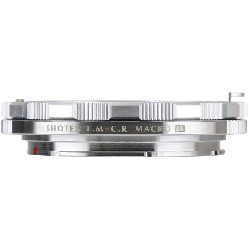 SHOTEN マウントアダプター LM-CR M (EX) (S) (ライカMマウントレンズ → キヤノンRFマウント変換) ヘリコイド付き マウントアダプター LM CR EX ライカMマウントレンズ → キヤノンRFマウント変換 ヘリコイド付き SHOTEN レンズなしレリーズ