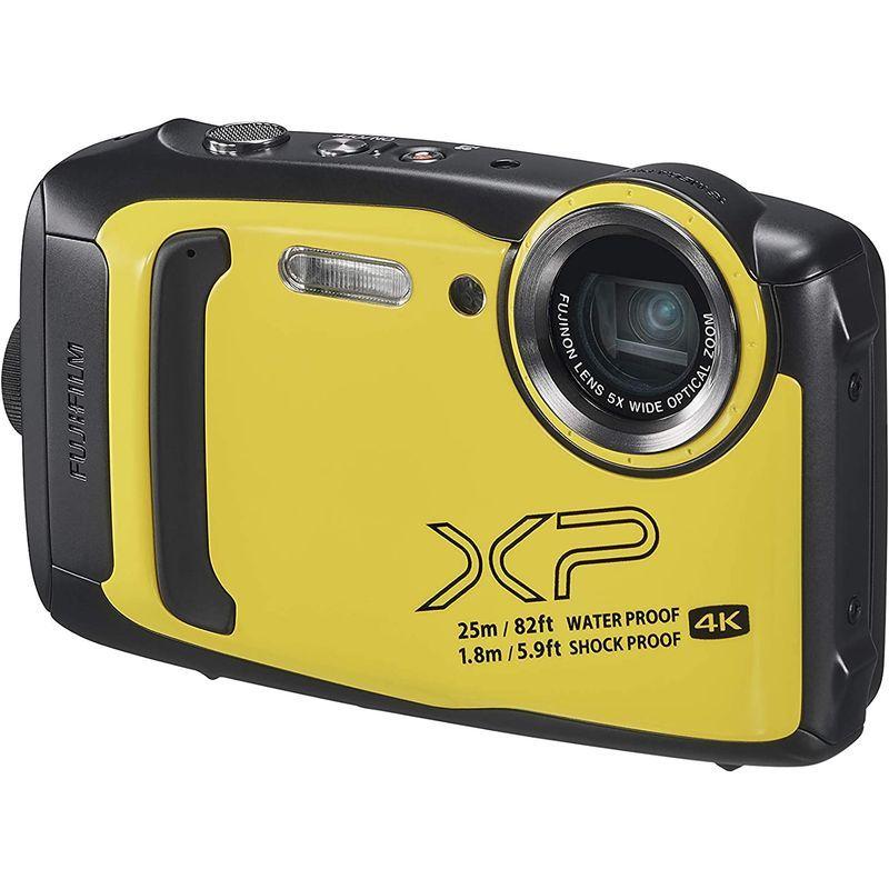 ✨美品✨ FUJIFILM 防水カメラ XP140 イエロー FX-XP140Y 【1024032517】(36579円)