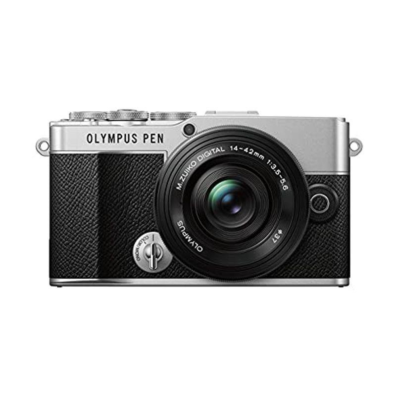 OLYMPUS PEN E-P7 14-42mm EZレンズキット シルバー(60000円)