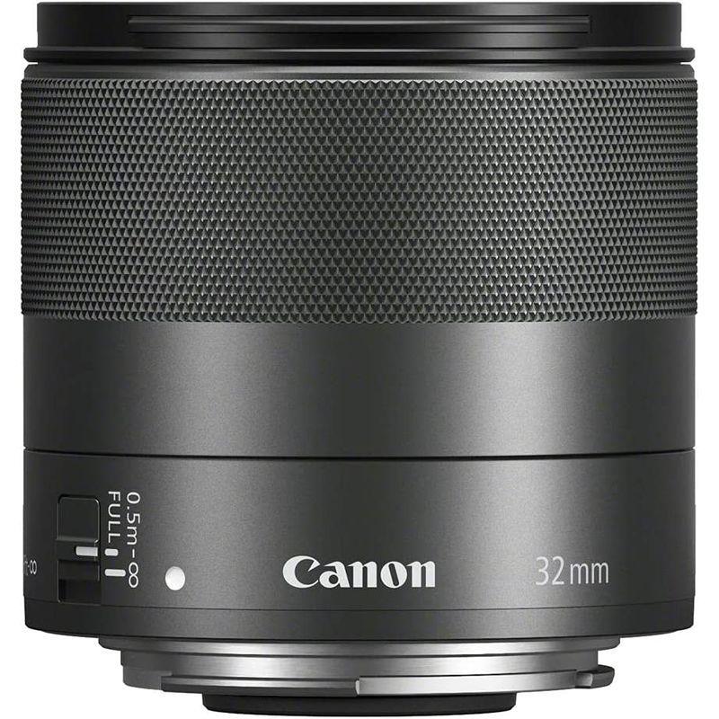 【値下げ⭕️】 Canon キヤノン 単焦点レンズ EF-M32mm F1.4 STM ミラーレス一眼対応 ブラック 全長56.5mm EF-M3214ST 【DGJ8865187687】(31667円)