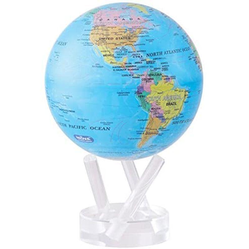 日本未発売】 MOVA Globe 光で回る不思議な地球儀 4.5インチ 机上