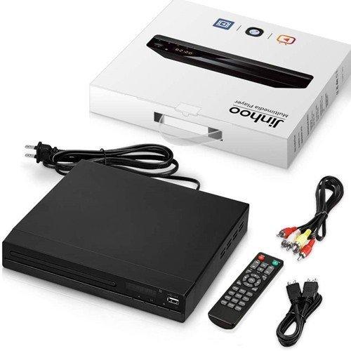 Jinhoo DVDプレーヤー1080Pサポート DVD/CDディスクプレーヤー Jinhoo DVDプレーヤー1080Pサポート DVD/CDディスクプレーヤー