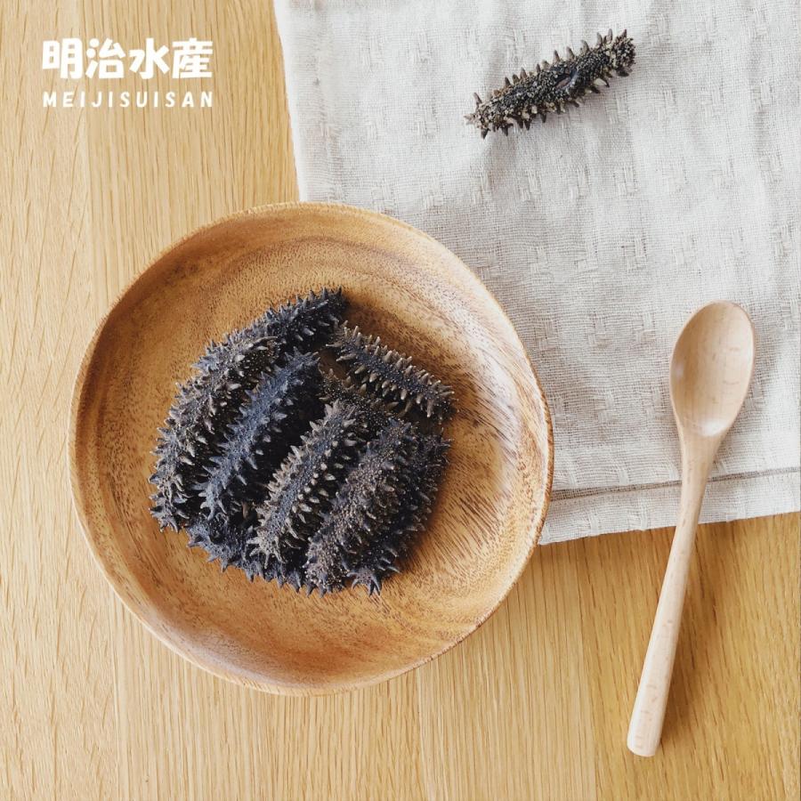 北海道産 乾燥なまこ 3Lサイズ 天然 野生 厳選一級品 海参 500g 明治水産