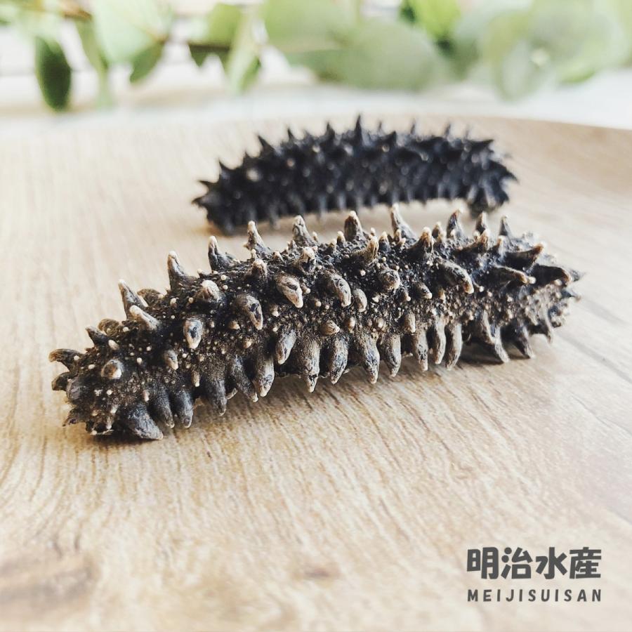 【アウトレット品】 北海道産 乾燥なまこ 3Lサイズ 天然 野生 厳選一級品 海参 500g 明治水産 【CE1749672520】(62500円)