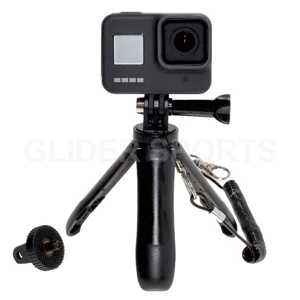 GoPro 用 アクセサリー ショーティー 三脚 ストラップ付 ミニ三脚 (HERO12 Osmo Action4 アクションカメラ対応) ゴープロ用 自撮り棒 セルカ セルフィ｜meijie-ec｜02