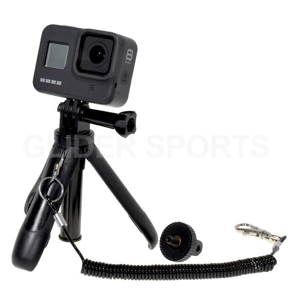 GoPro 用 アクセサリー ショーティー 三脚 ストラップ付 ミニ三脚 (HERO12 Osmo Action4 アクションカメラ対応) ゴープロ用 自撮り棒 セルカ セルフィ｜meijie-ec｜03