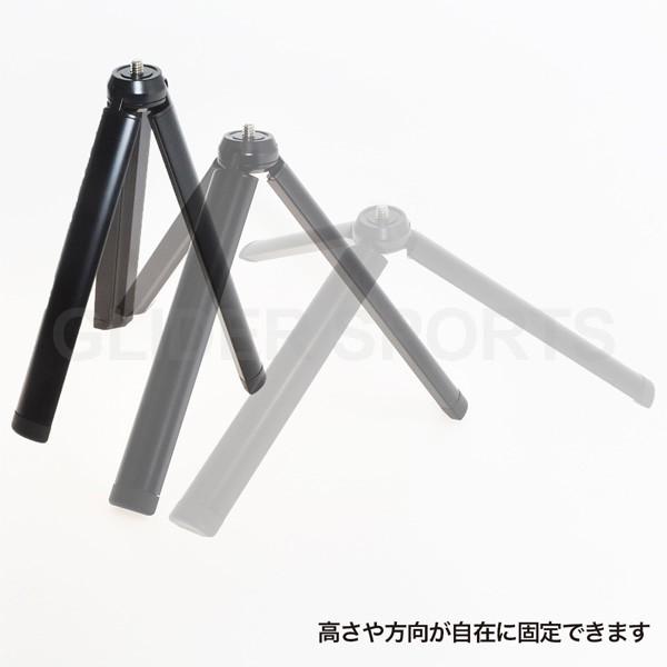 GoPro 用 アクセサリー アクションカメラ用 三脚 1/4インチねじ
