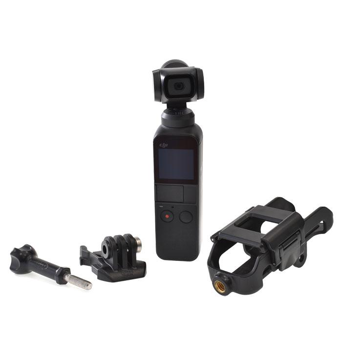 DJI Osmo Pocket アクセサリー 拡張 ホルダー 三脚用(1/4インチ)ネジ穴