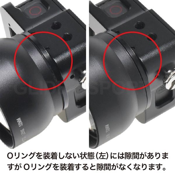 GoPro ゴープロ用 アクセサリー HERO8 Black用 望遠レンズ