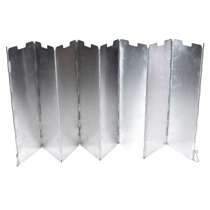 アウトドア用 ウインドスクリーン 折り畳み式 風防 アルミ 収納