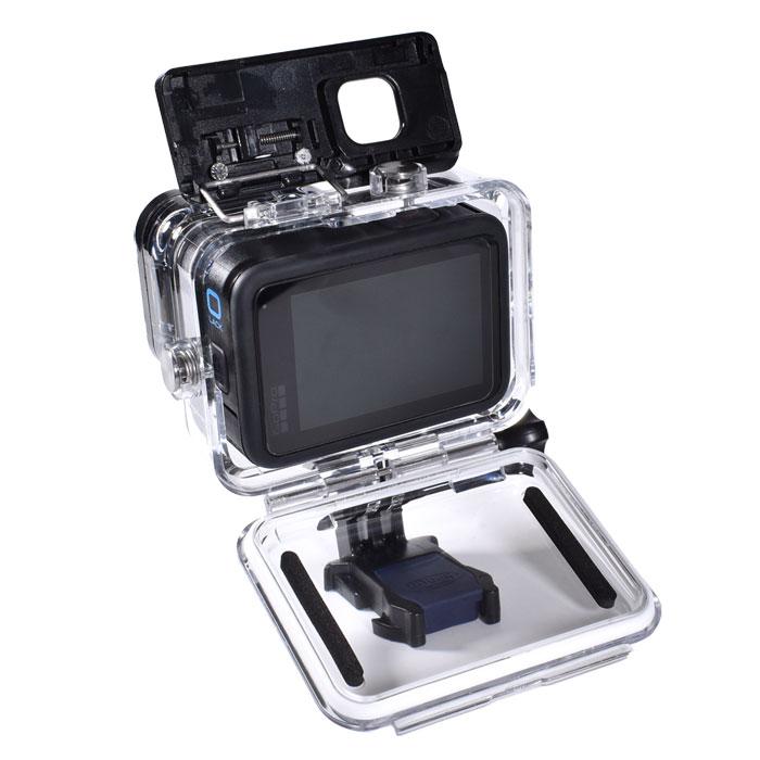GoPro Max Lens Mod 美品 + G LIDERハウジング HERO12/11/10/9用 Max Lens Mod/Mod2.0両対応 防水ハウジング