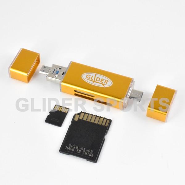 魅力の 情熱セール カードリーダー 金 MicroSD SDカード Type-C USB MicroUSBコネクタ対応 カメラ Android PC用 4571499369832 .cp t-o-c.info t-o-c.info