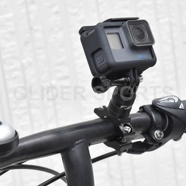Gopro 用 アクセサリー アルミハンドルバーマウント360 自転車やバイクに Hero9 Hero8 Max Osmo Action 対応 ゴープロ用 360度回転 Gld94gp63b Glider Sports 通販 Yahoo ショッピング