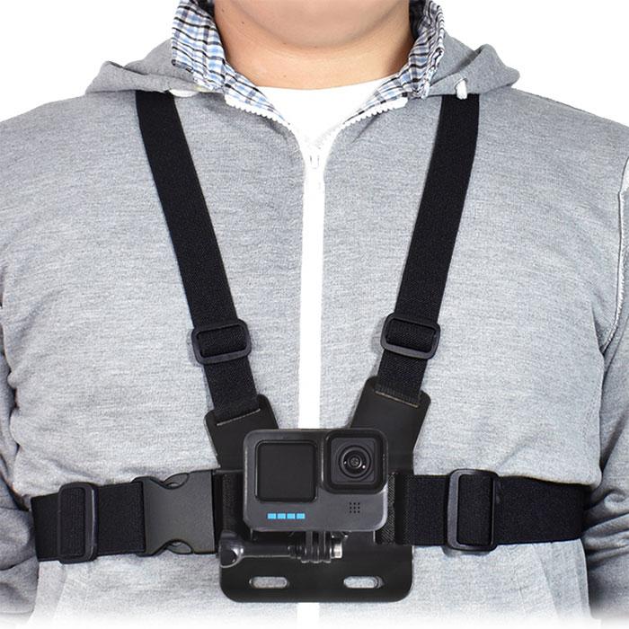 GoPro 用 アクセサリー チェストベースマウント 胸 体中央 GoPro 用 アクセサリー チェストベースマウント 胸 体中央