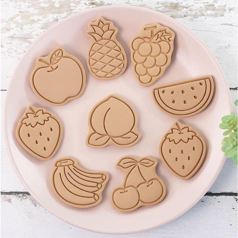 フルーツ クッキー型抜き クッキー型 8点セット 製菓用品 キッチン