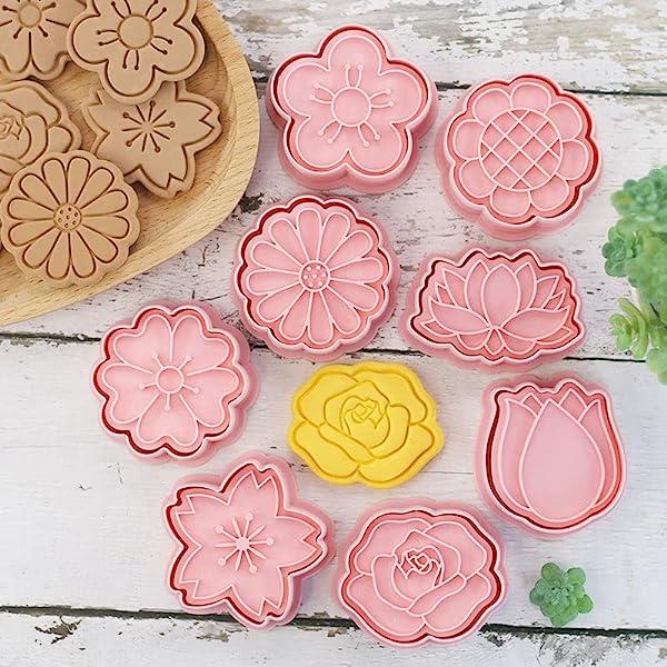 花 クッキー型抜き クッキー型 8点セット クッキーカッター 製菓
