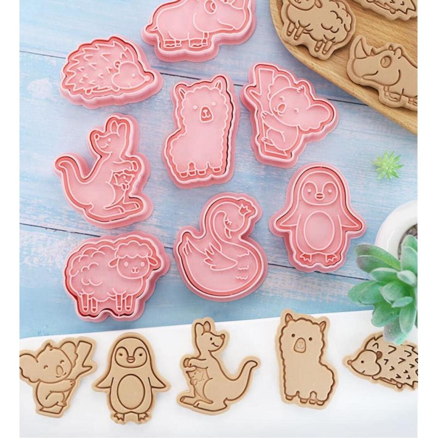 製菓用品：タルト型（200個）クッキーカッター（8セット）、めん棒 Amazon | YACHUN クッキー型 多角形 星型 クッキーカッター 24個