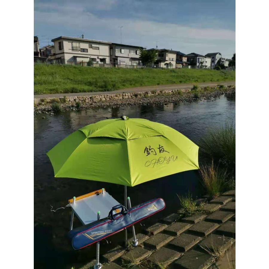 釣友本舗製ヘラブナ釣り用パラソル、サイズ100、直径200CM