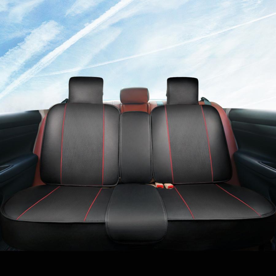 MEIKO シートカバー 汎用 レザー 防水 防汚 車 カーシートカバー