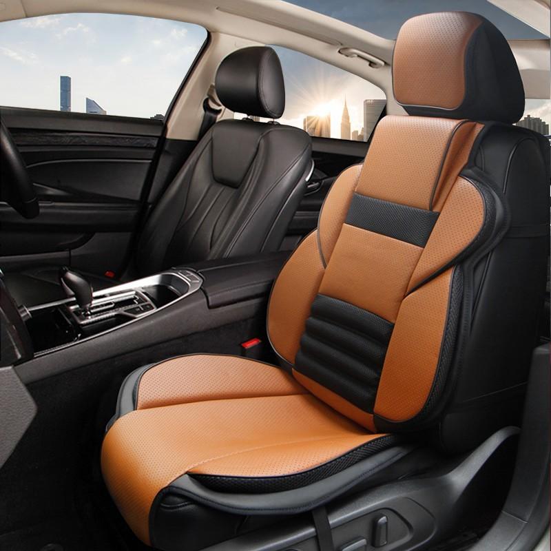 シートカバー 汎用 前席 レザー 車 防水 防汚 カーシートカバー シートエプロン クッション 軽自動車 普通車 運転席 助手席 座席 フリーサイズ 兼用 1枚分 Meiko Jp11fbkbe Meikoヤフー店 通販 Yahoo ショッピング