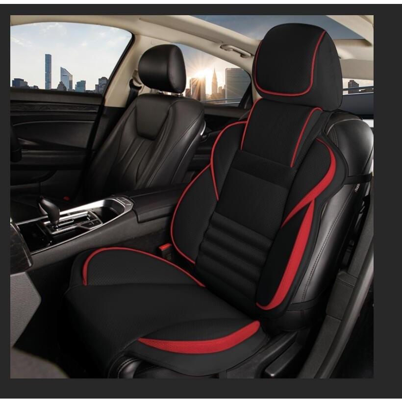 シートカバー 汎用 前席 レザー 車 防水 防汚 カーシートカバー シートエプロン クッション 軽自動車 普通車 運転席 助手席 座席 フリーサイズ 兼用 2枚分 MEIKO