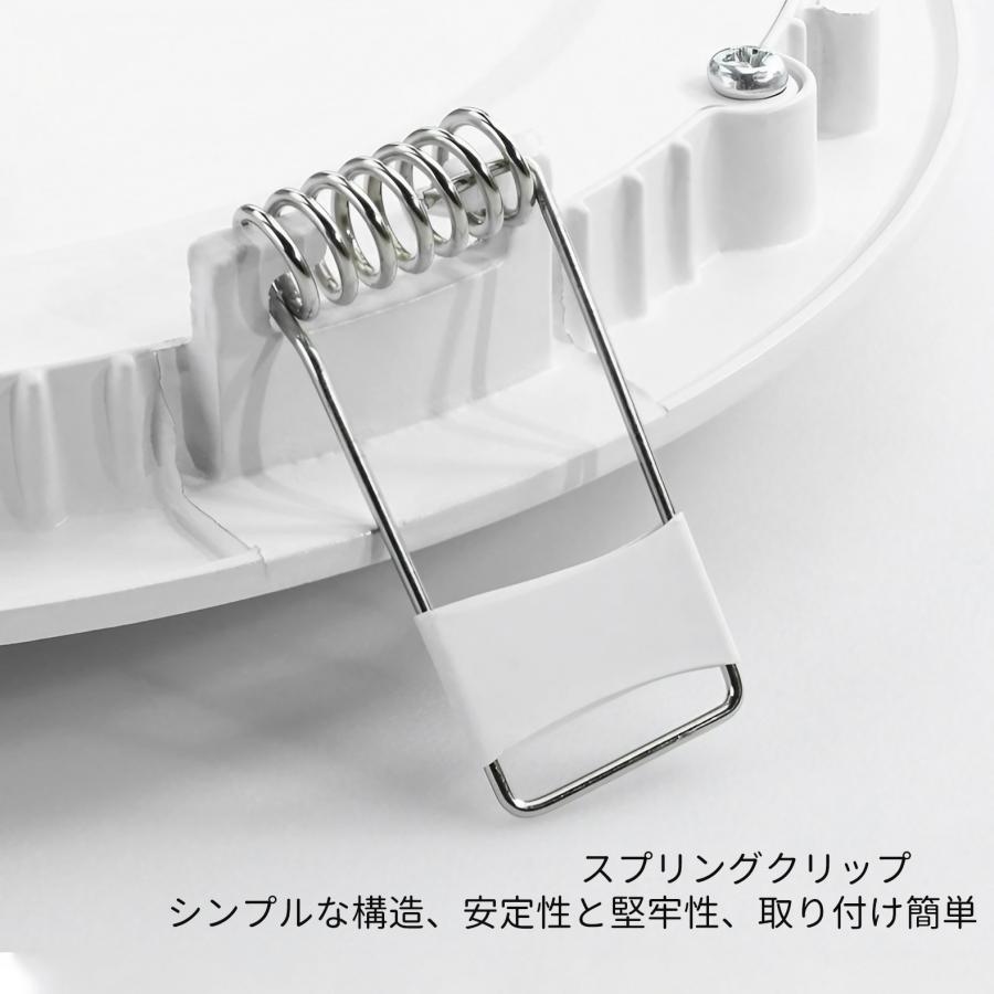 LEDダウンライト円形 開口径100mm 125mm 150mm 175mm 200mm 電球色