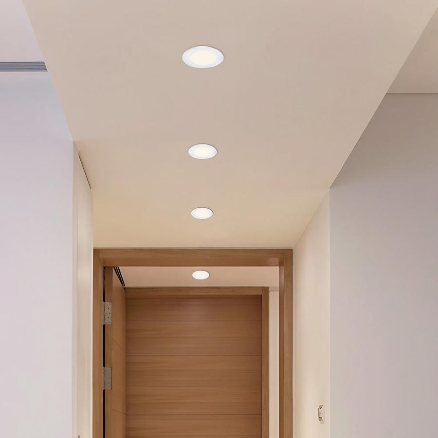 LEDダウンライト円形 開口径100mm 125mm 150mm 175mm 200mm 電球色