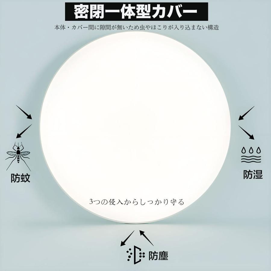 シーリングライト led 6畳 8畳 28W 薄形 密閉カバー LEDシーリング