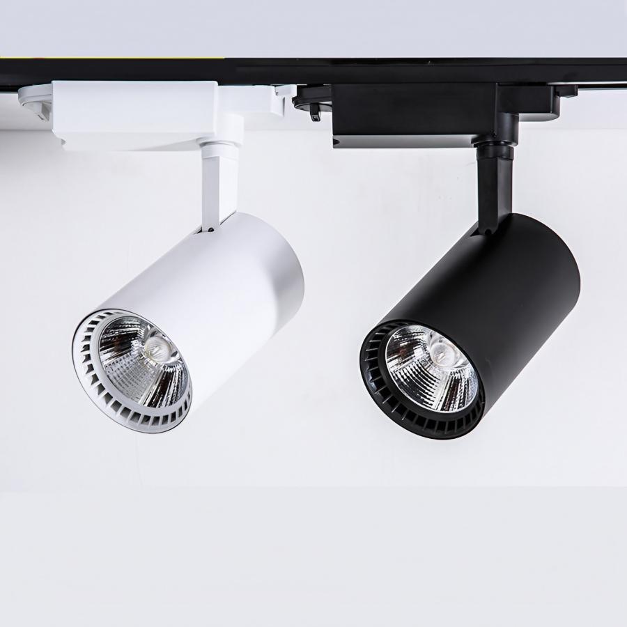 ダクトレール用 スポットライト LED内蔵型 ライティングレール LED