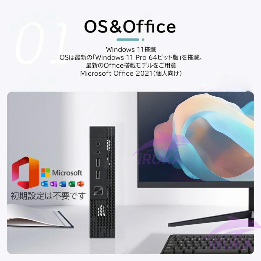 インテル（intel） 【2025新品】ミニPC minipc デスクトップパソコン