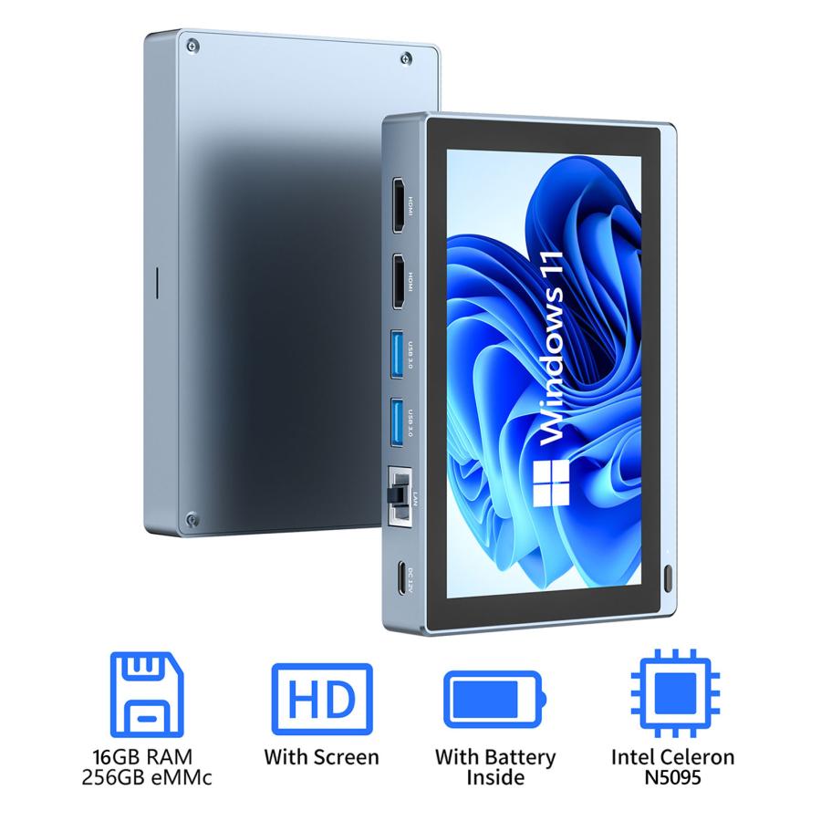 Windows10 SSD1TBパソコン 一体型pc タッチパネルデスクトップパソコン 一体型pc 5.5型 フルHD