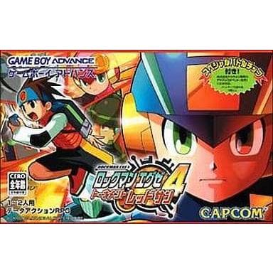 ロックマンエグゼ4 トーナメント レッドサン/ゲームボーイアドバンス(GBA)/ソフトのみ｜meikoya