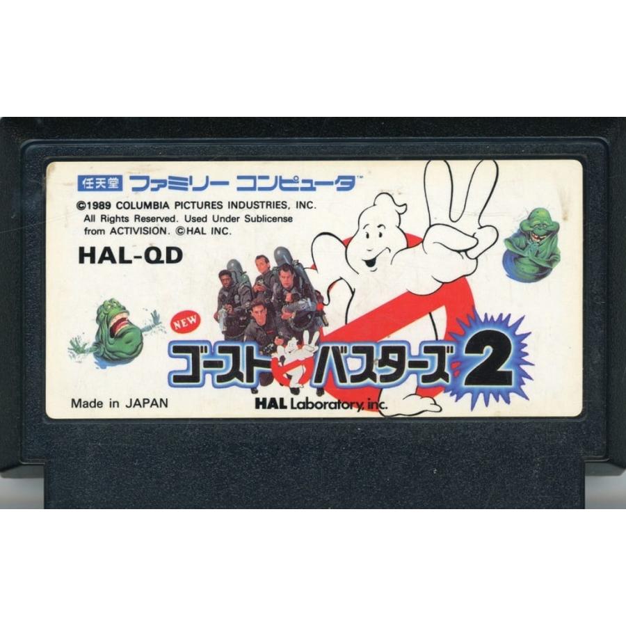ファミリーコンピュータ - ファミコン　ゴーストバスターズ２ FC】HAL研究所 NEWゴーストバスターズ2 箱・説明書あり