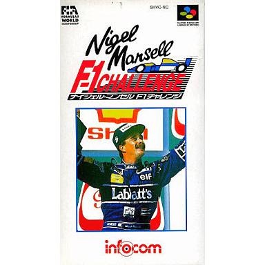 ナイジェルマンセル F1チャレンジ/スーパーファミコン(SFC)/中古