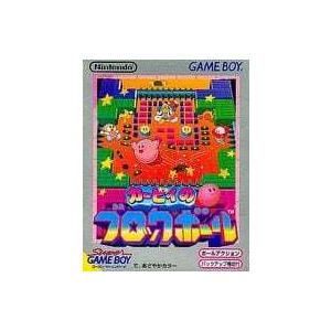 セール品 カービィのブロックボール ゲームボーイ Gb 箱 説明書あり