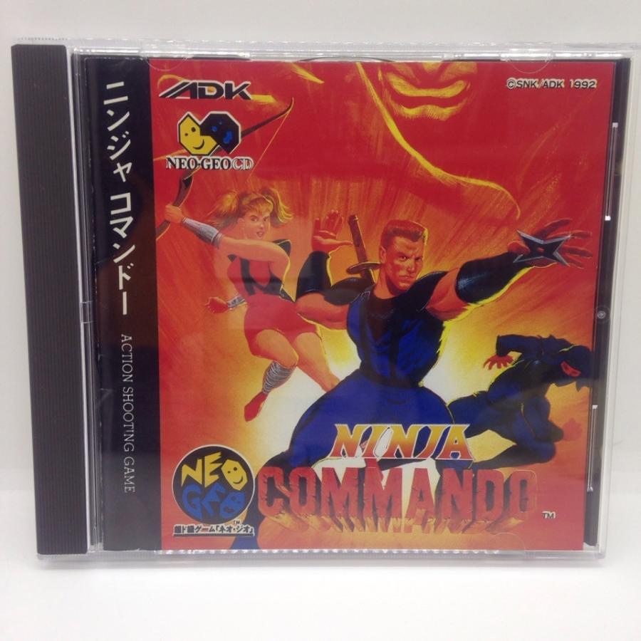 ニンジャコマンドー/ネオジオCD(NCD)/箱・説明書あり 