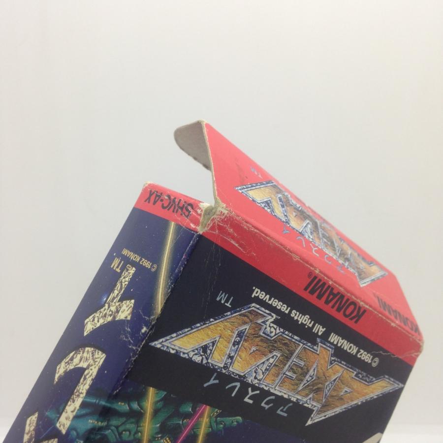 【空箱のみ】 AXELAY アクスレイ スーファミ AXELAY アクスレイ/スーパーファミコン(SFC)/箱・説明書あり : MEIKOYA