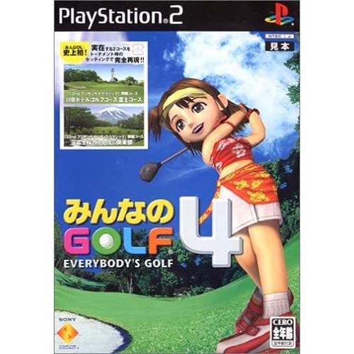 みんなのGOLF4/プレイステーション2(PS2)/箱・説明書あり｜meikoya