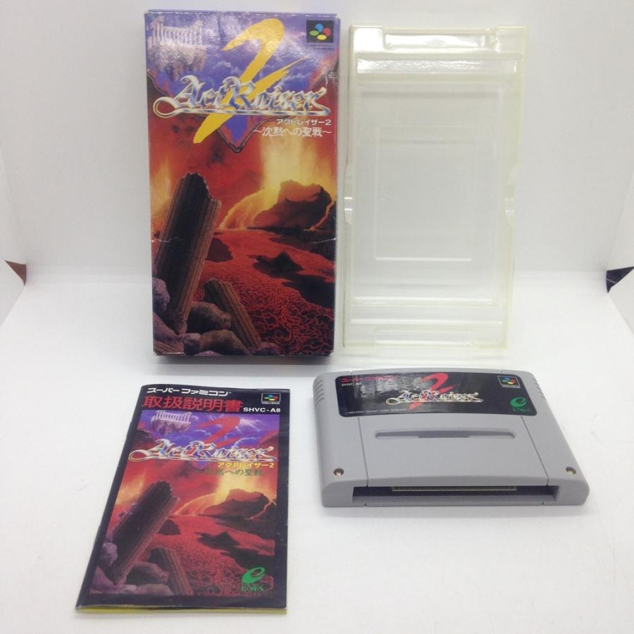 アクトレイザー2 〜沈黙への聖戦〜/スーパーファミコン(SFC)/箱・説明 