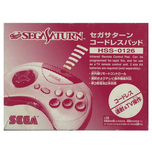 セガサターン コードレスパッド ミストグレー/受光機別売/セガサターン