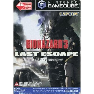 バイオハザード3 ラストエスケープ/ゲームキューブ(GC)/箱・説明書あり