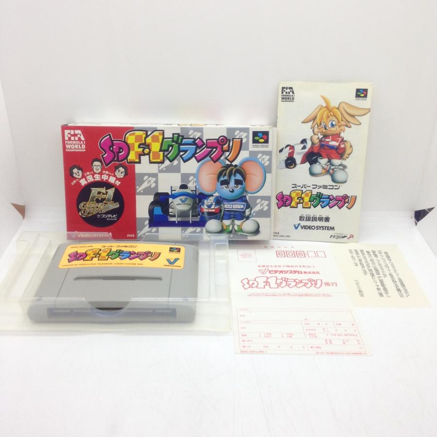 SD F-1グランプリ/スーパーファミコン(SFC)/箱・説明書あり : MEIKOYA