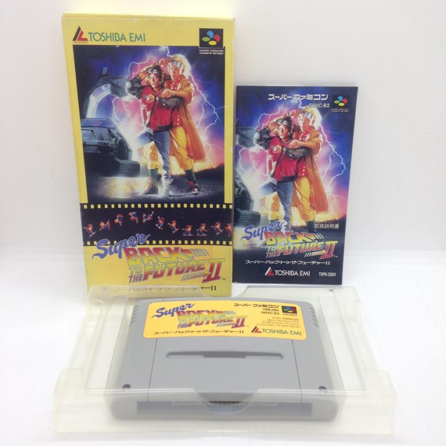 スーパーバックトゥザフューチャー2/スーパーファミコン(SFC)/箱・説明 
