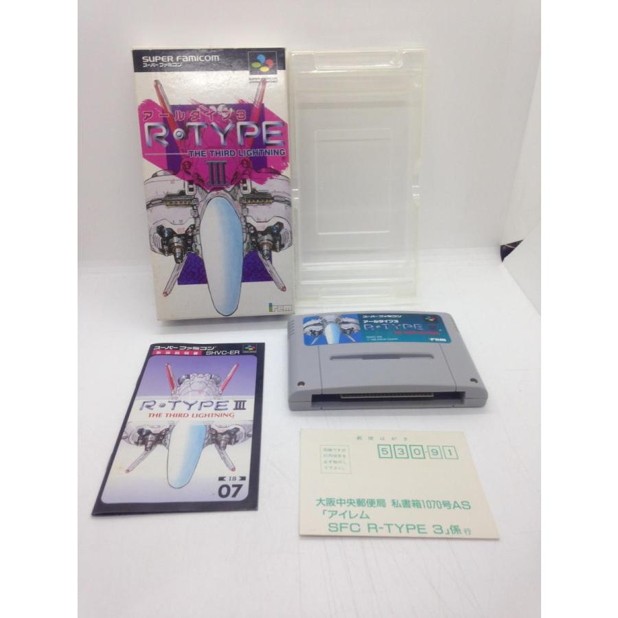 R-TYPE3/スーパーファミコン(SFC)/箱・説明書あり : MEIKOYA - 通販
