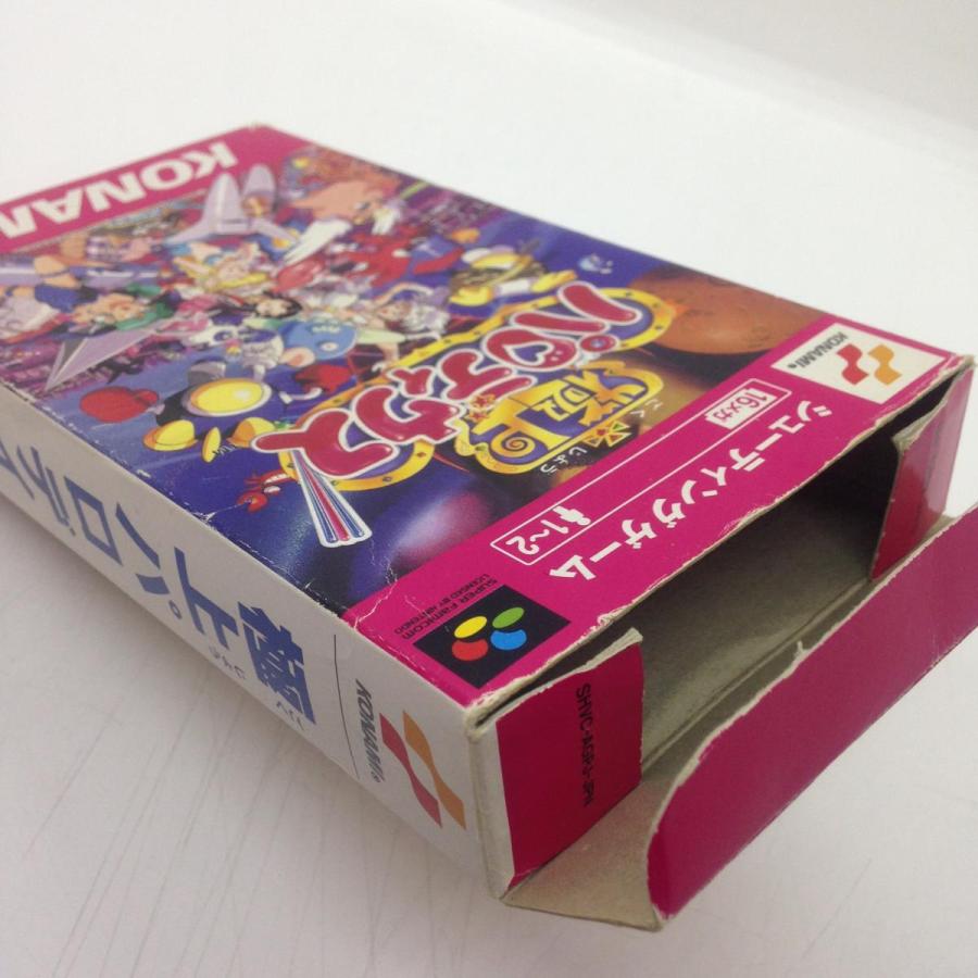 極上パロディウス/スーパーファミコン(SFC)/箱・説明書あり 極上パロディウス/スーパーファミコン(SFC)/箱・説明書あり